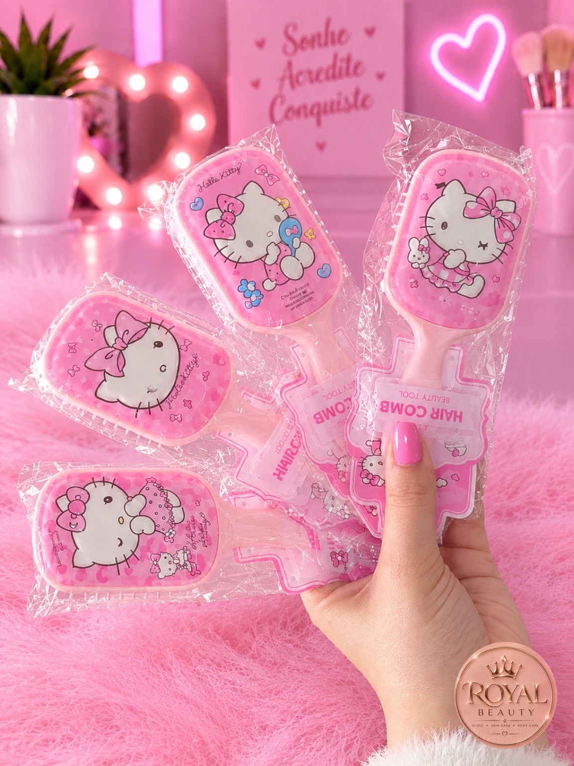 Escova Hello Kitty